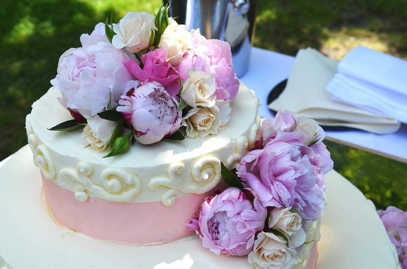 Woodland Wedding Cake